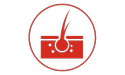red generic follicle icon