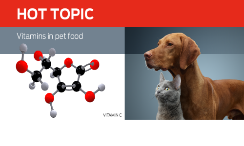 Vitamins in dog food